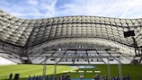 Das Stade Vélodrome hat ein Dach bekommen