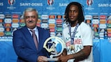 Renato Sanches zum SOCAR besten jungen Spieler der EURO gewählt