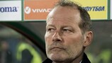 Danny Blind during the 2-0 loss in Bulgaria