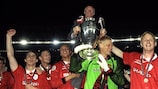Sir Alex Ferguson first won the UEFA Champions League in 1999