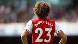 David Luiz is in Arsenal's squad for the UEFA Europa League this season