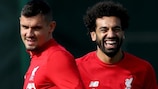 Dejan Lovren and Mohamed Salah gear up for the start of a new term at Liverpool
