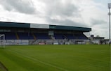 Linfield's tie against B36 concludes at Glenavon's Mourneview Park stadium in Lurgan