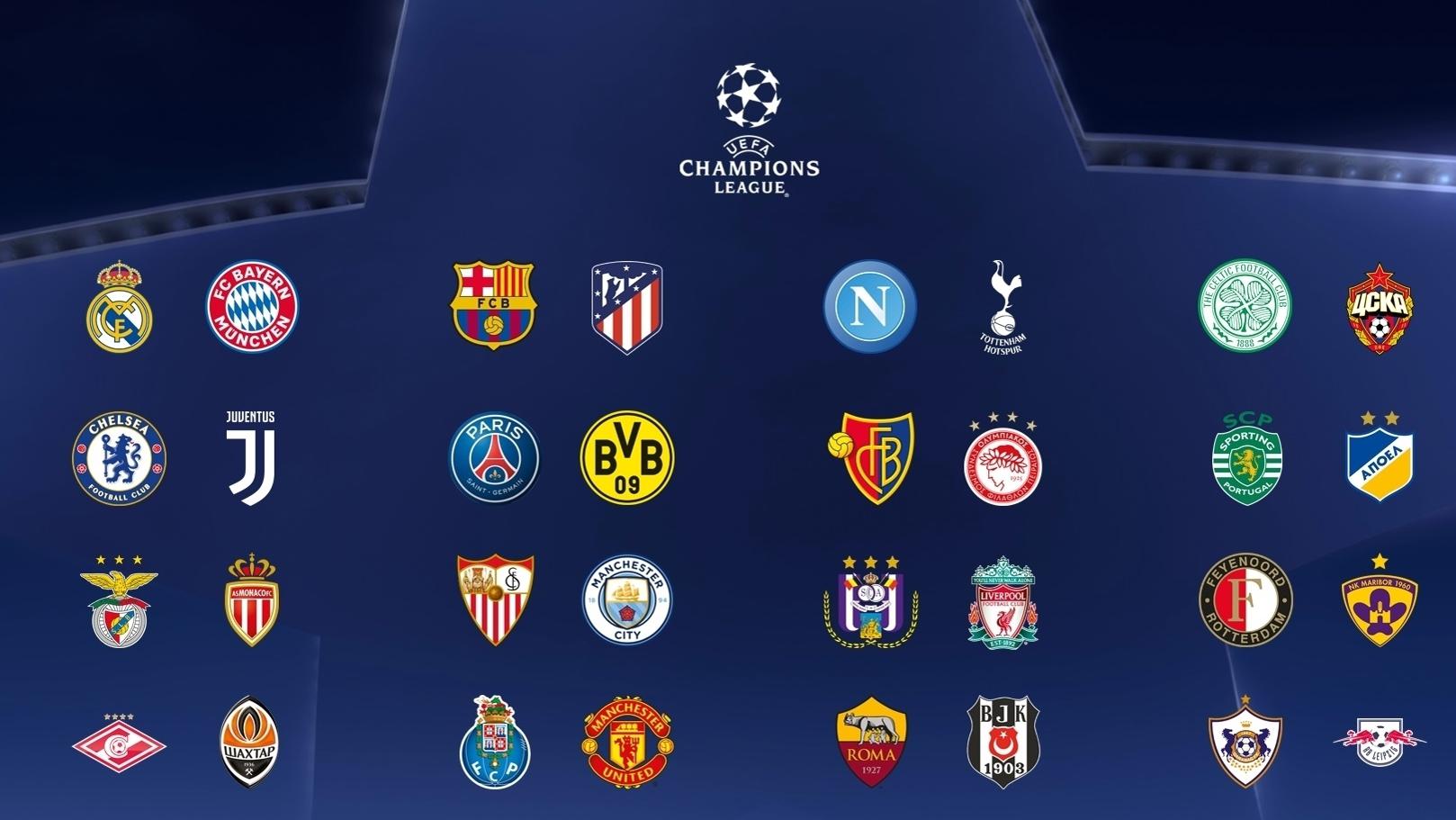 Заявки на Лигу чемпионов Лига чемпионов УЕФА