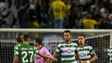 Luiz Phellype celebrates scoring for Sporting CP last time out