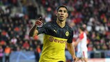 Achraf Hakimi erzielte in Prag beide Dortmunder Treffer