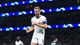 Tottenham striker Harry Kane has four goals in this season's competition