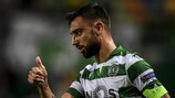 Bruno Fernandes after scoring Sporting CP's Matchday 2 winner against LASK