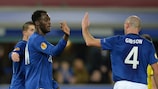 In contrast to their domestic woes, Everton are progressing nicely in the UEFA Europa League