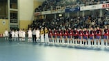 Russia and Spain line up for the final