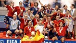 Spain hope to repeat their 2004 World Cup success