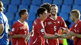 Switzerland kicked off the final tournament with victories against Denmark and Iceland