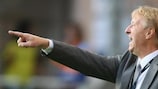 DFB-Trainer Horst Hrubesch beklagte die verhaltene erste Halbzeit seiner Mannschaft
