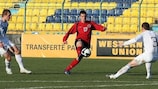 Albanian midfielder Emiljano Vila