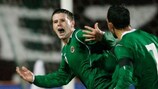 Oliver Norwood was on target twice for Northern Ireland