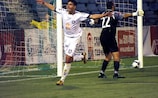 Pyunik striker Gevorg Ghazaryan scored twice for Armenia in Tallinn