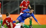 Fabio Borini doubled Italy's lead in the second half