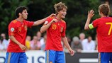 Daniel Pacheco, Sergio Canales et Keko, les trois buteurs espagnols en demi-finale face aux Anglais