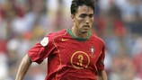 Rui Jorge in action for Portugal at UEFA EURO 2004