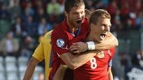 Los goles de Dočkal derrotan a Ucrania