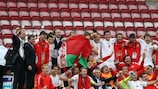 Le Belarus fête sa victoire
