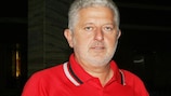 Belgium coach Marc Van Geersom