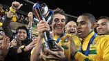 O Brasil festeja a conquista do Campeonato do Mundo de Sub-20