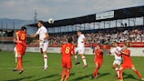 Serbia's perfect record in Group 4 came to an end against FYROM