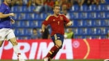 Gerard Deulofeu (España) convirtió su primer tanto como internacional sub-21 ante Croacia