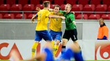 Sweden beat Ukraine to secure top spot in Group 2