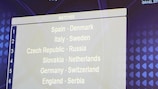 В Ньоне прошла жеребьевка стыковых матчей молодежного ЕВРО-2013