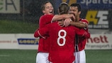 Norway beat France in the play-offs to reach this summer's Under-21 final tournament