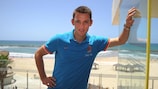 Le défenseur néerlandais Stefan de Vrij à Tel-Aviv