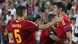 Álvaro Morata a marqué le seul but de la rencontre entre l'Espagne et la Russie