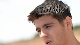 Le jeune buteur espagnol Álvaro Morata s'est confié à UEFA.com