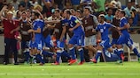 Italy advance with record win against Israel