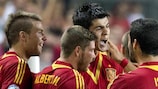 Morata sends Spain through as Germany crash out