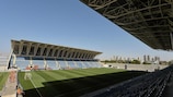 O Estádio Ha Moshava vai receber uma das meias-finais