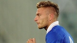Ciro Immobile was a scorer when Italy beat the Netherlands in August