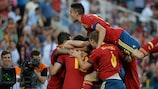 Spain enjoyed a fourth Under-21 success to move within one title of opponents Italy