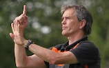 Netherlands coach Wim van Zwam
