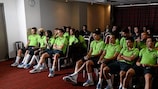 Une session de prévention contre les risques des matches truqués lors du Championnat d'Europe des moins de 19 ans en Lithuanie