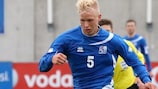 Хордур Магнуссон - один из лидеров молодежной сборной Исландии