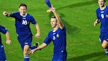 Constantin Bogdan enjoys his winning goal