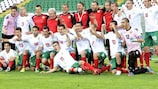 Bulgaria celebrate reaching a first finals since 2008