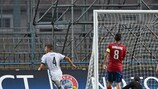 Captain Niklas Stark wheels away after scoring Germany's late equaliser
