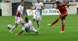 Saúl Ñíguez strikes the only goal against Hungary