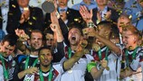 A Alemanha ergueu o troféu na Hungria este Verão