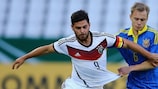 Kevin Volland in action for Germany's Under-21s