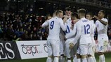 Inglaterra celebra su gol